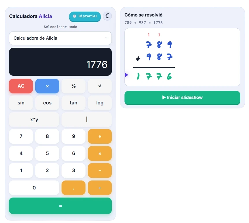 La Calculadora Alicia